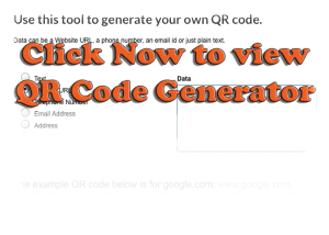 local QR code generator